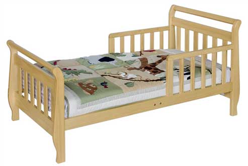 Toddler Bed with 5 inch mattress
